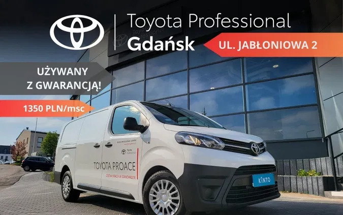 pomorskie Toyota ProAce cena 117500 przebieg: 62463, rok produkcji 2021 z Pilawa